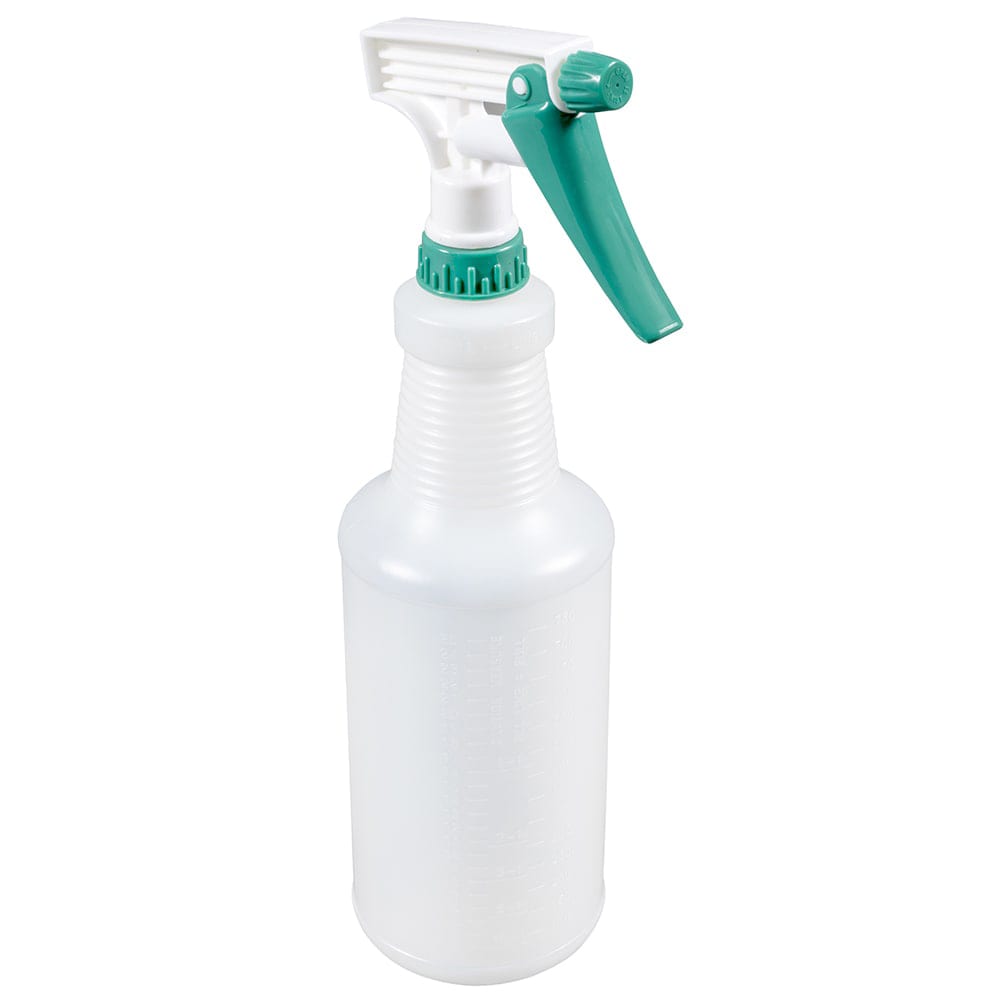 Winco PSR-9 28 oz Spray Bottle w/ Green/White Sprayer, Plastic