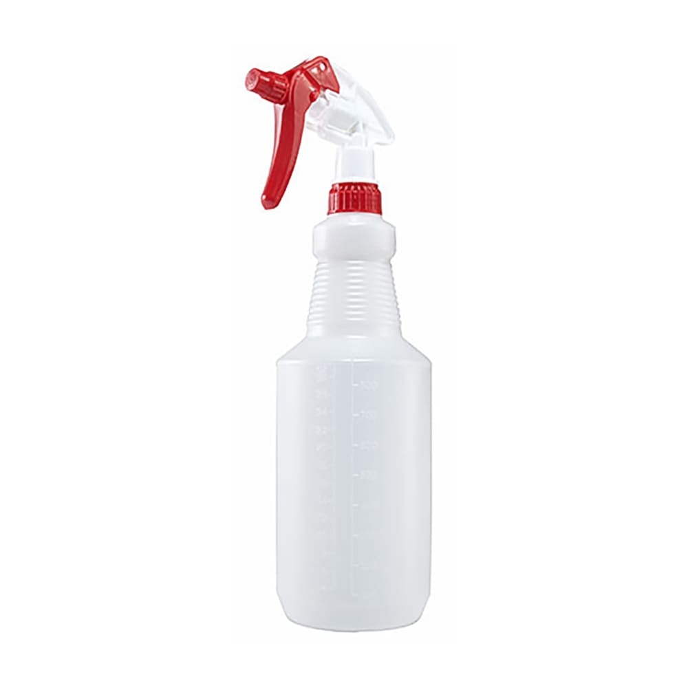 Winco PSR-9R 28 oz Spray Bottle w/ Red/White Sprayer, Plastic