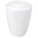 Winco PSUD-48 48 oz Cylindrical Dripcut Server - White Plastic, White Plastic Top thumbnail 11