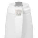 Winco PSUD-48 48 oz Cylindrical Dripcut Server - White Plastic, White Plastic Top thumbnail 13
