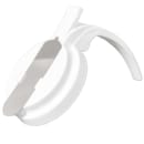 Winco PSUD-48 48 oz Cylindrical Dripcut Server - White Plastic, White Plastic Top thumbnail 9