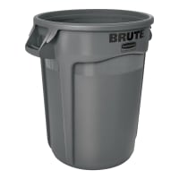 Winco PTC-32G 32 gal Large Trash Can, Gray thumbnail 2