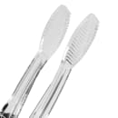 Winco PUTF-6C 6"L Plastic Serving Tongs, Clear thumbnail 2