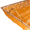 Winco PWBN-16B Oblong Woven Basket w/ Handle, 16 x 11 x 3", Poly, Natural thumbnail 5