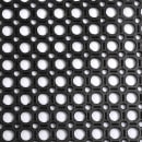 Winco RBM-35K Anti Fatigue Floor Mat w/ Beveled Edges, Rubber, 3' x 5' x  1/2", Black thumbnail 4