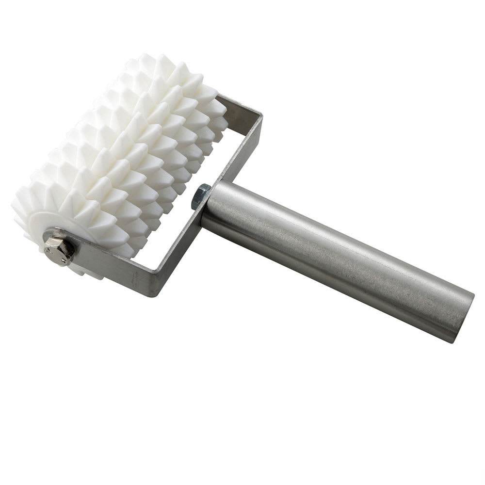 Winco RD-8 8 Wheel Dough Roller Docker w/ Stainless Handle