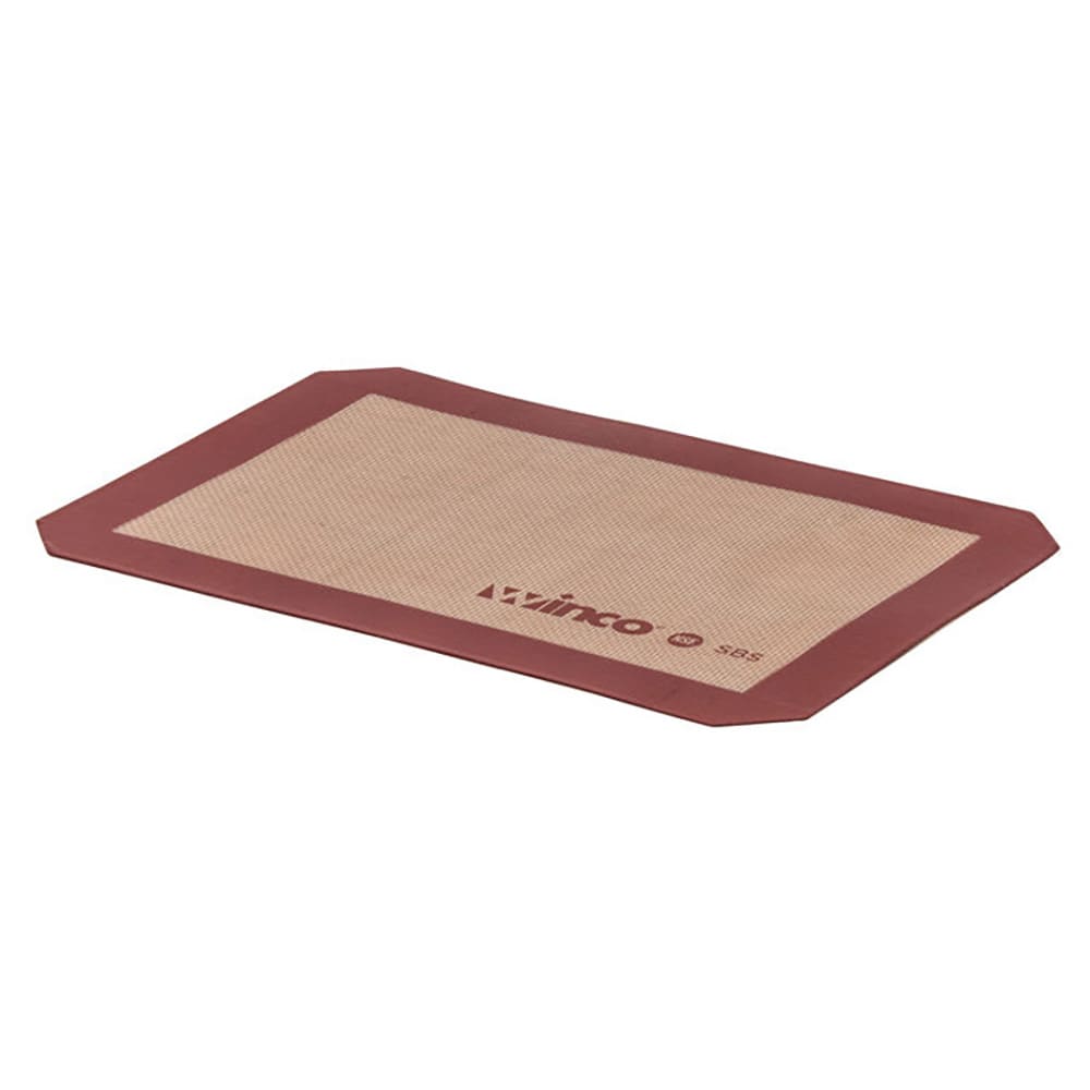Winco SBS-11 Baking Mat - 8 1/4" x 11 3/4", Silicone