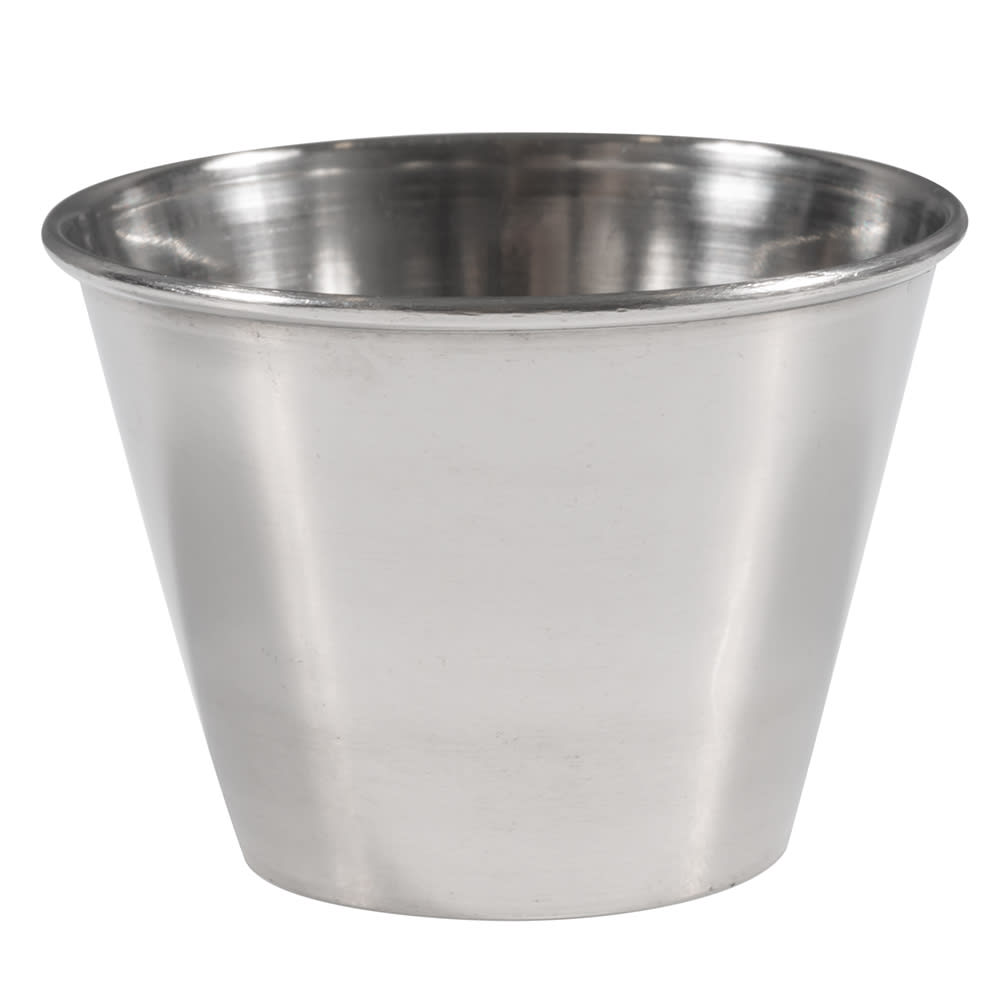 Winco SCP-25 2 1/2 oz Sauce Cup, Stainless
