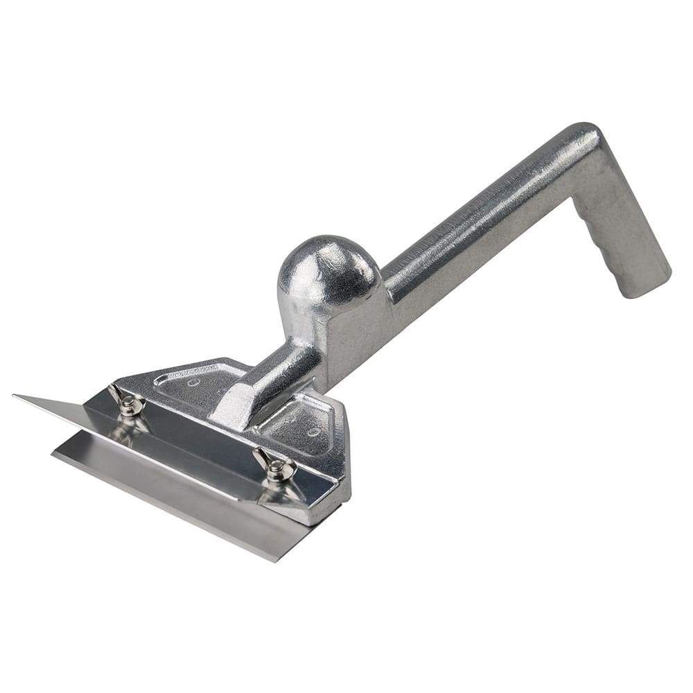 Winco SCRP-14 16" Grill Scraper w/ 6" Blade, Aluminum