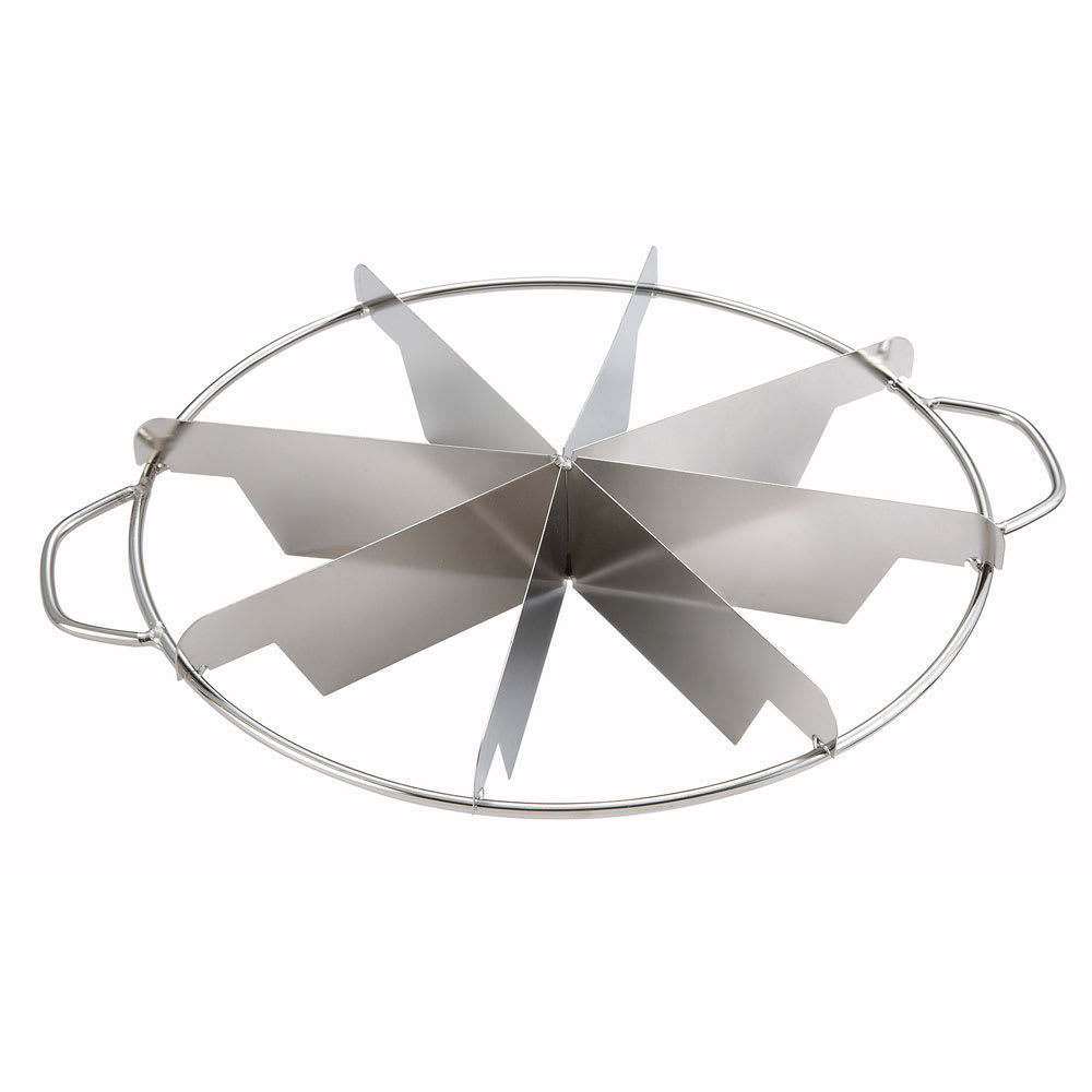 Winco SCU-8 8 Cut Pie Cutter, Stainless Steel