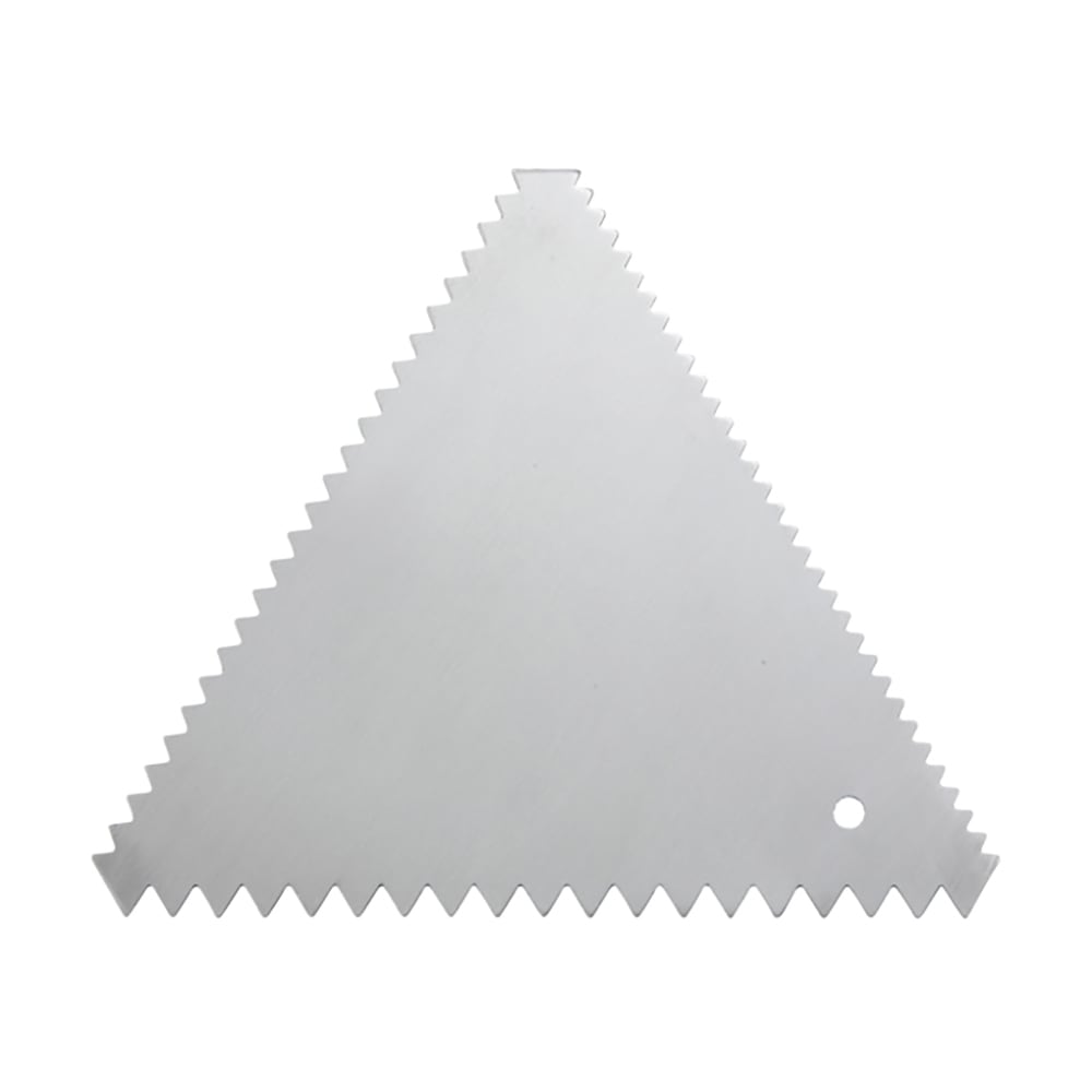 Winco SDC-6 Cake Decorating Comb, Stainless Steel