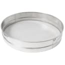 Winco SIV-16 Sieve, 16 x 3", Stainless Rim w/ Mesh thumbnail 2