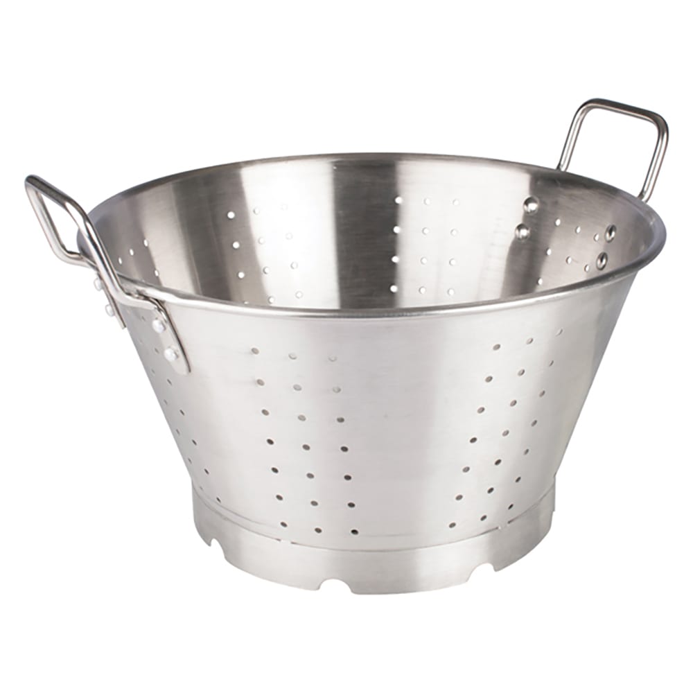 Winco SLO-16 16 qt Colander w/ 16 1/2" Bowl Diameter, Stainless