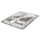 Winco SMT-2 Stainless Rectangular Tray w/ (6) Compartments, 15 1/2" x 11 1/2" thumbnail 5