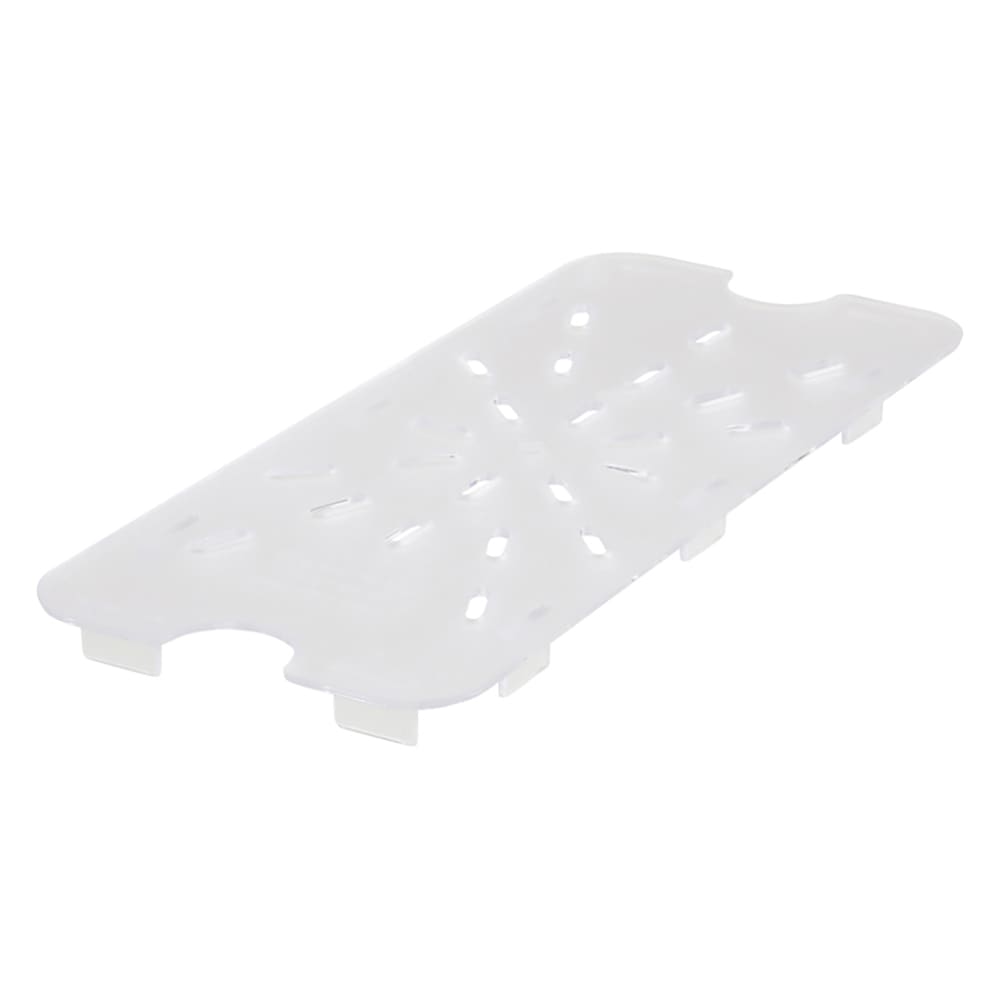 Winco SP73DS 1/3 Size Poly-Ware Food Pan Drain Shelf