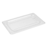 Winco SP7400S Poly-Ware Food Pan Cover, 1/4 Size, Solid, Polycarbonate thumbnail 2