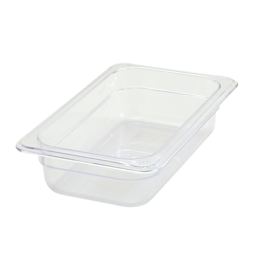 Winco SP7402 2 1/2"D Quarter Size Food Pan