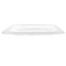 Winco SP7600S Poly-Ware Food Pan Cover, 1/6 Size, Solid, Polycarbonate, NSF thumbnail 2