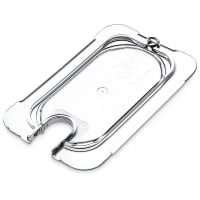 Winco SP7900C 1/9 Size Slotted Food Pan Cover, Polycarbonate thumbnail 2