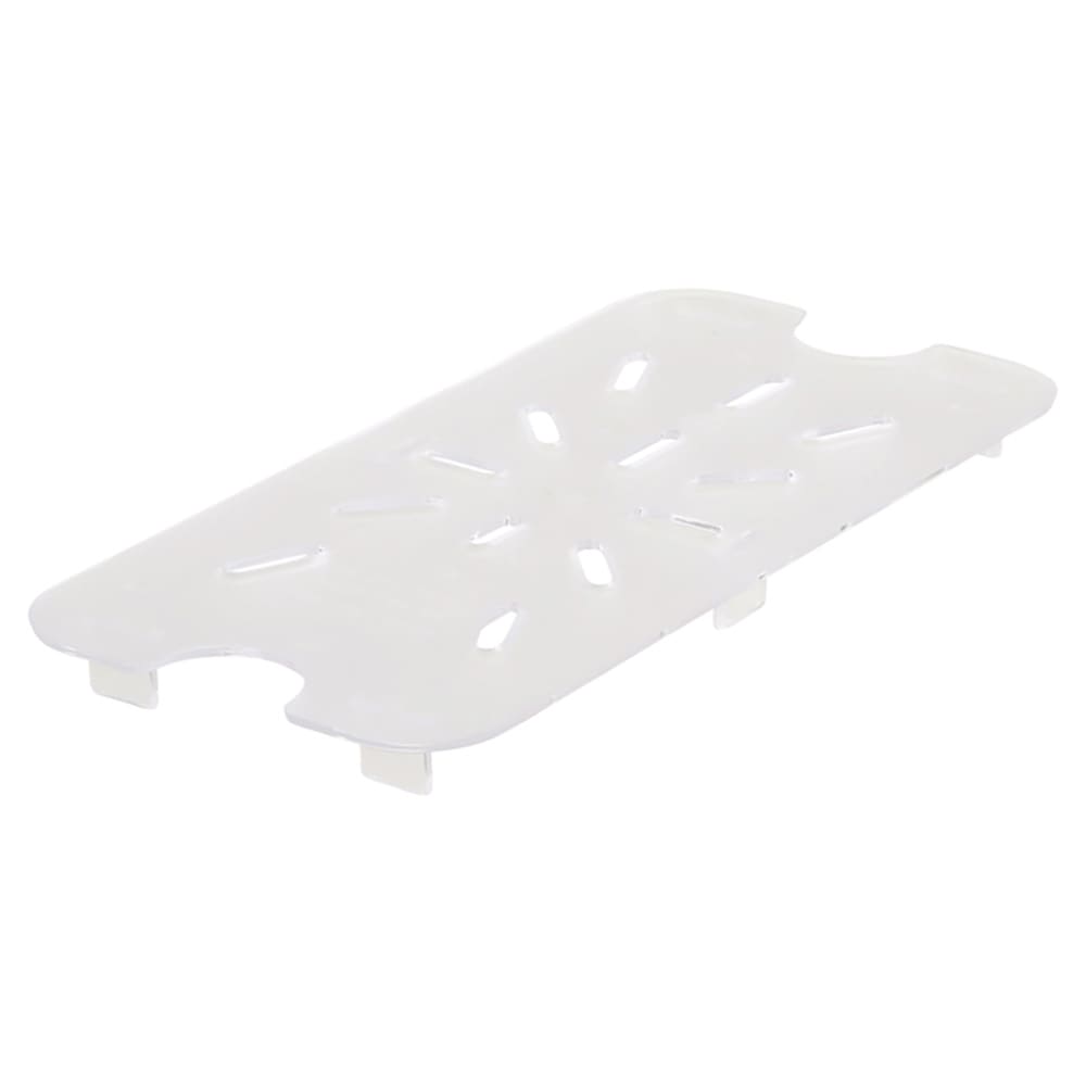 Winco SP79DS 1/9 Size Poly-Ware Food Pan Drain Shelf