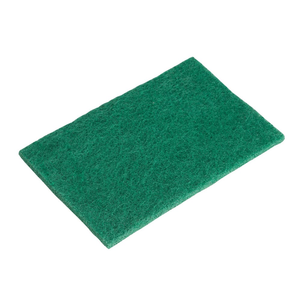 Winco SP-96N Scouring Pad - 9 3/8"L x 6"W, Nylon, Green