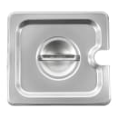 Winco SPCS Sixth-Size Steam Pan Cover, Stainless thumbnail 2