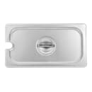 Winco SPCT Third-Size Steam Pan Cover, Stainless thumbnail 4