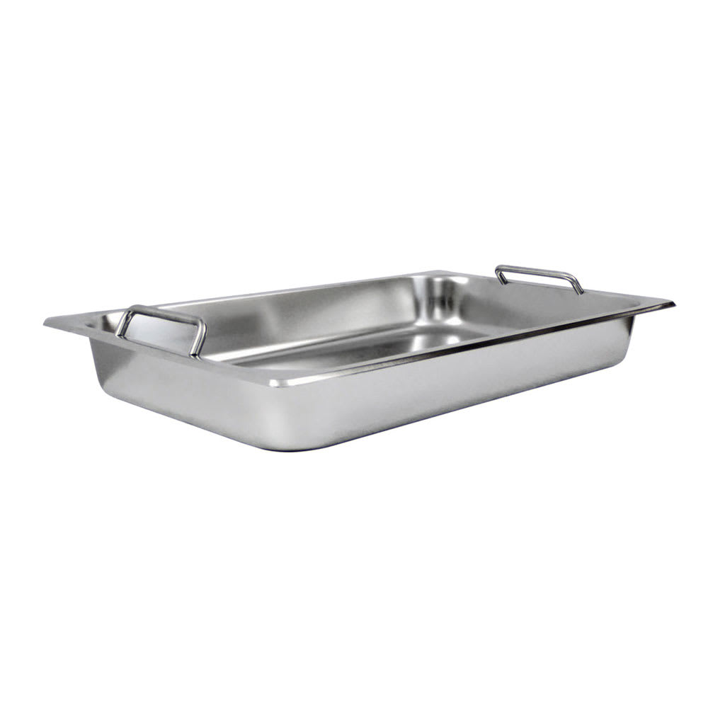 Winco SPF2-HD Full Size Steam Pan, Stainless