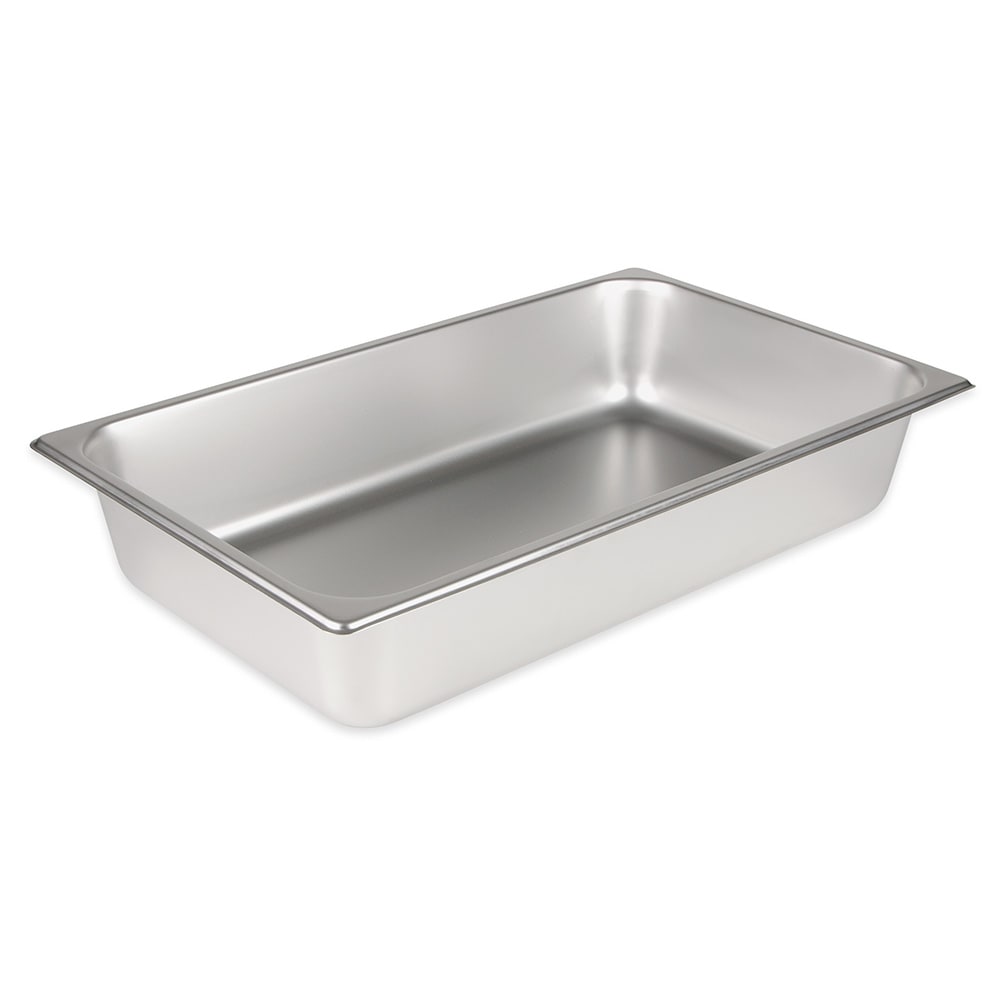 Winco SPF4 Full Size Steam Pan, Stainless