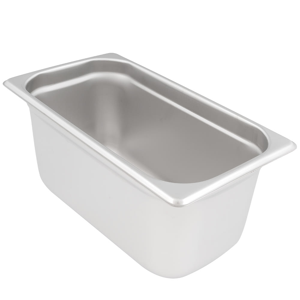 Winco SPJH-306 Third Size Steam Pan , Stainless