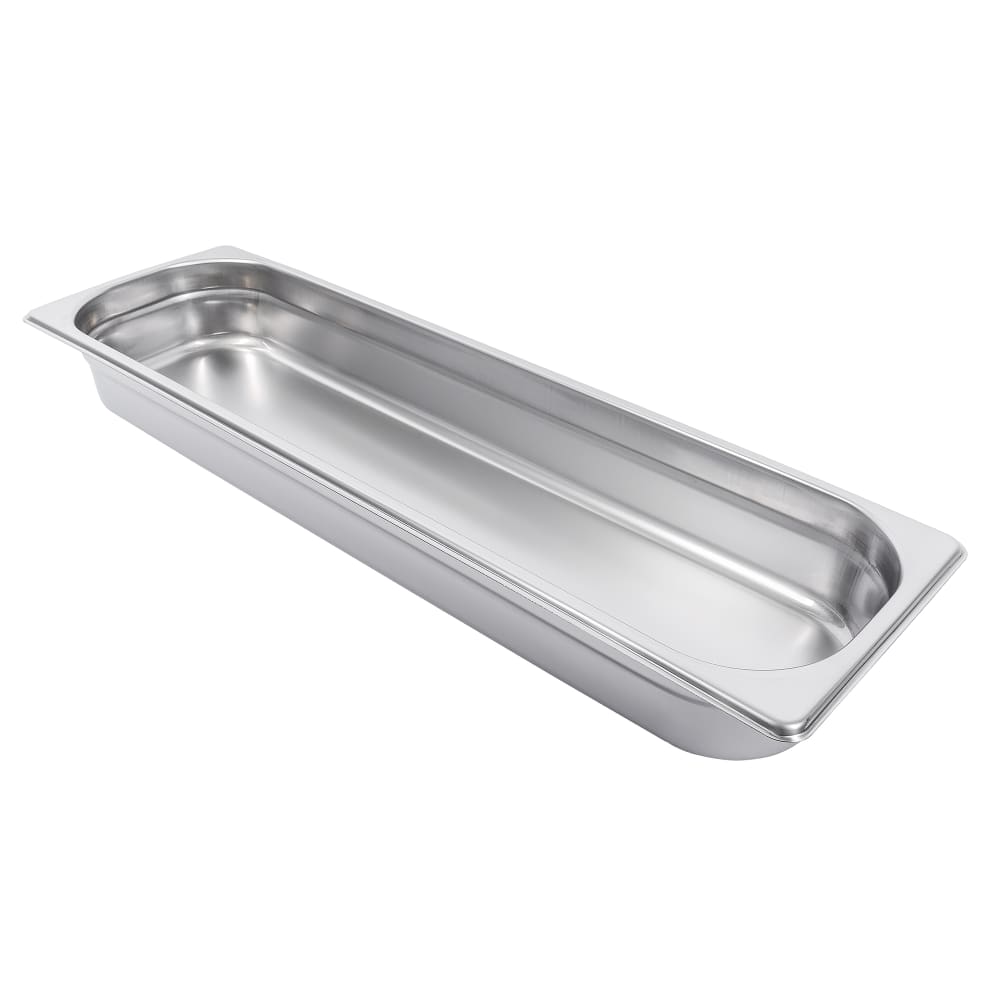 Winco SPJL-2HL Half Size Long Steam Pan, Stainless