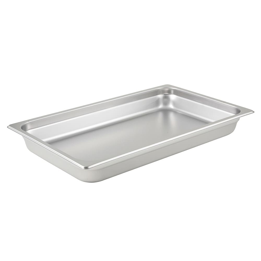 Winco SPJP-102 Full Size Steam Pan, Stainless