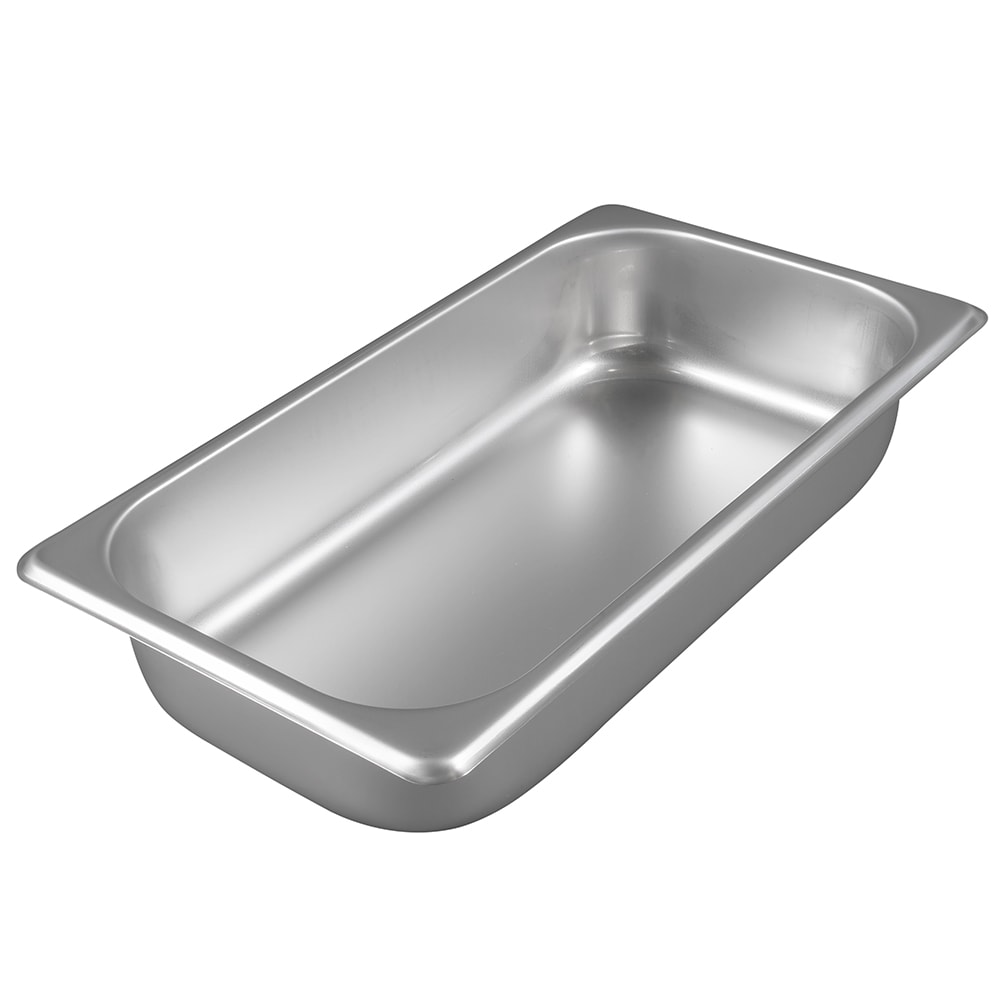 Winco SPT2 Third Size Steam Pan, Stainless