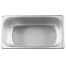 Winco SPT4 Third Size Steam Pan, Stainless thumbnail 3