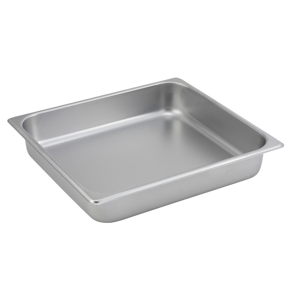 Winco SPTT2 Two Third Size Steam Pan, Stainless