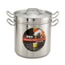 Winco SSDB-8S 8 qt Steamer/Pasta Cooker - Stainless Steel, Induction Ready thumbnail 2