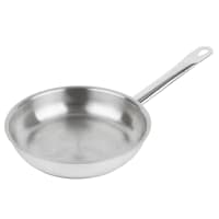 Winco SSFP-9 9 1/2" Stainless Steel Frying Pan w/ Solid Metal Handle thumbnail 7