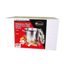 Winco SST-32 32 qt Stainless Steel Stock Pot w/ Cover - Induction Ready thumbnail 2