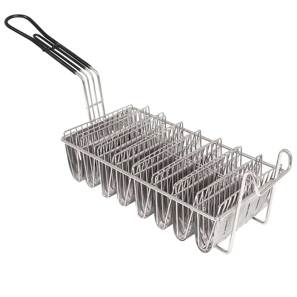 Winco TB-8 Taco Fryer Basket w/ 8 Shell Capacity