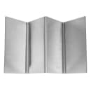 Winco TCHS-12 Taco Holder - Holds 1 to 2 Tacos, Solid, Stainless Steel thumbnail 5