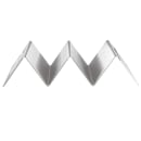 Winco TCHS-23 Taco Holder - Holds 2 to 3 Tacos, Stainless Steel thumbnail 4