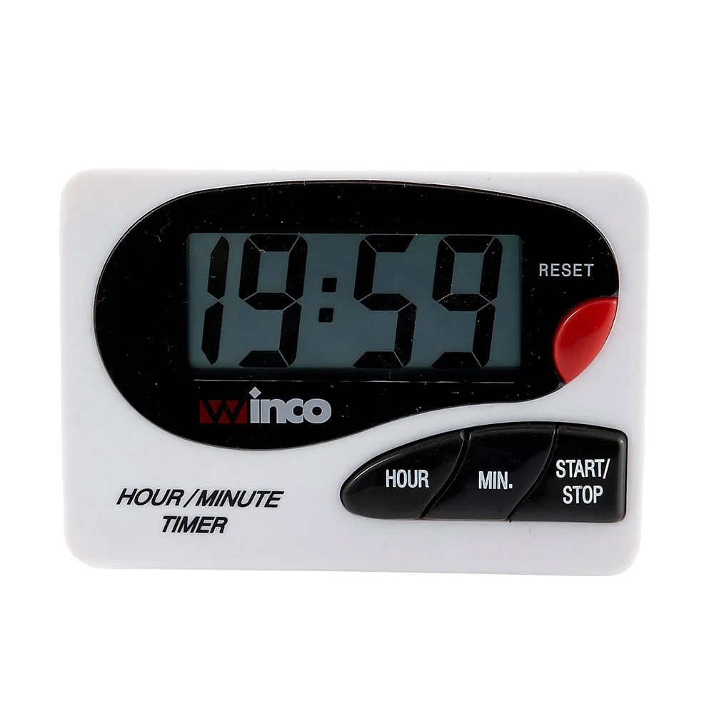 Winco TIM-85D Large LCD Digital Timer, Hour/Minute