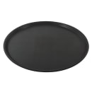 Winco TRH-16K 16" Round Easy Hold Tray, Black thumbnail 2
