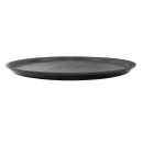 Winco TRH-16K 16" Round Easy Hold Tray, Black thumbnail 5
