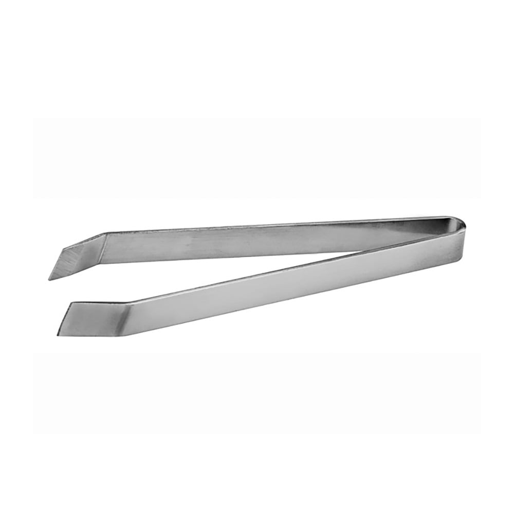 Winco TTG5-2PK Fish Bone Tweezers w/ Straight Tips - Stainless Steel