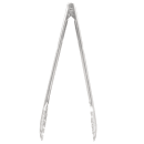 Winco UT-12HT 12"L Stainless Utility Tongs thumbnail 2