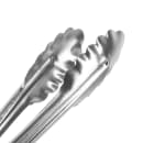 Winco UT-9 9"L Stainless Utility Tongs thumbnail 6