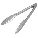 Winco UT-9HT 9"L Stainless Utility Tongs thumbnail 3