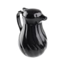 Winco VSW-20K 20 oz Beverage Server, Plastic, Black thumbnail 3