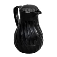 Winco VSW-20K 20 oz Beverage Server, Plastic, Black thumbnail 6